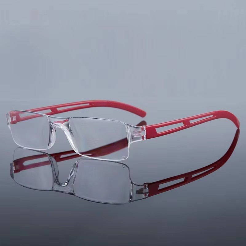 Frameless Presbyopia Light Anti-blue Reading Glasses Hd Fashion Factory Wholesale For Men And Women