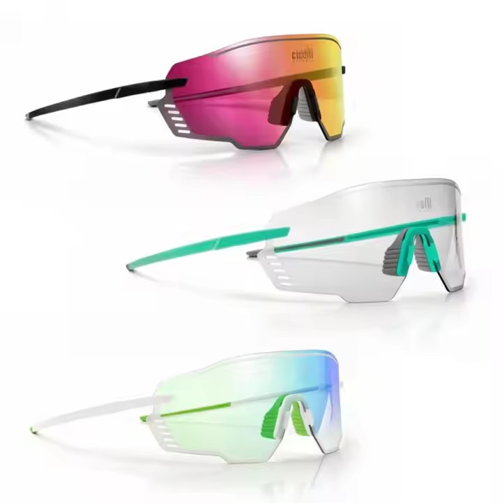 High Quality Men's Sports Cycling Sunglasses, Color-changing High-end