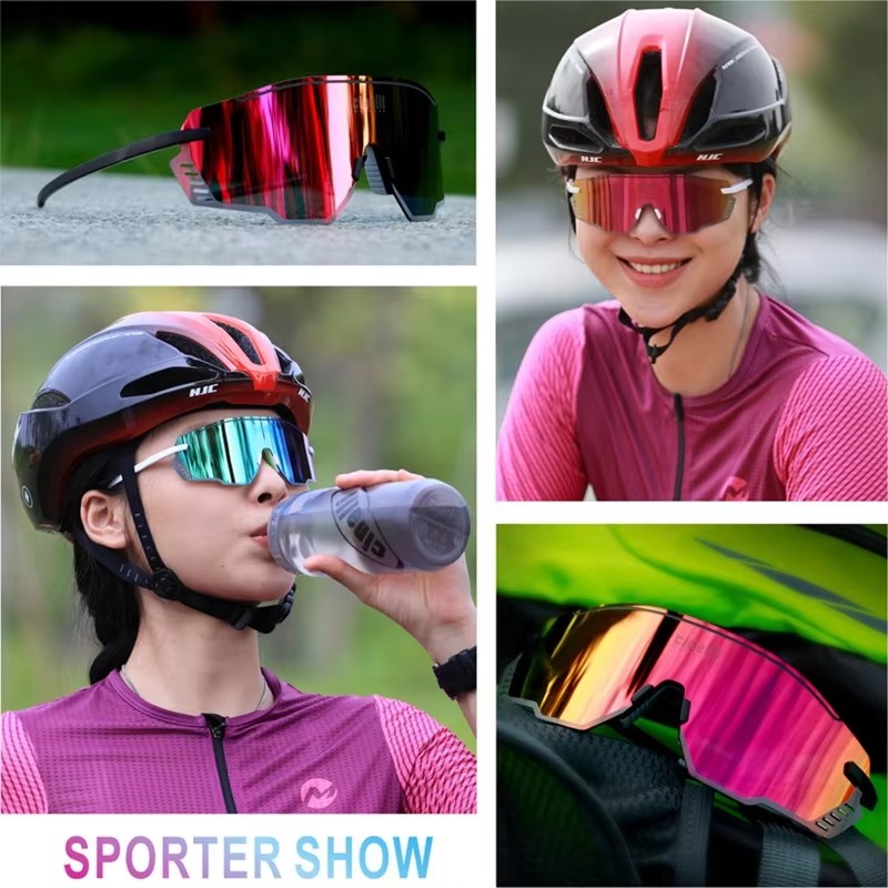 High Quality Men's Sports Cycling Sunglasses, Color-changing High-end