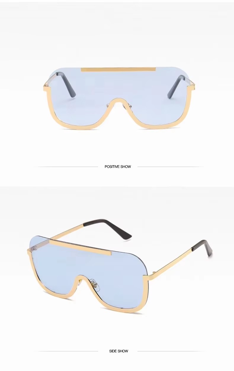 Brand Sunglasses Ultra Luxury Sunglasses Women's Oversized Glasses Men's UV400 Sunglasses New Design Products