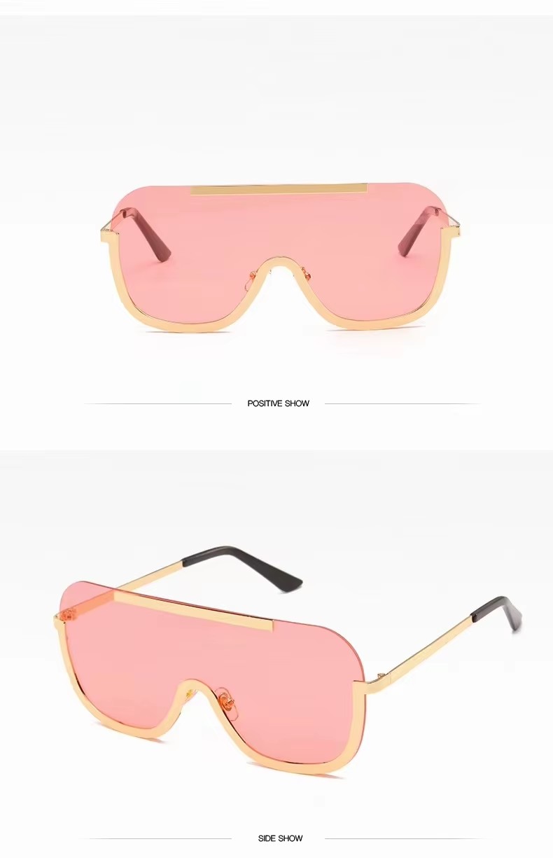 Brand Sunglasses Ultra Luxury Sunglasses Women's Oversized Glasses Men's UV400 Sunglasses New Design Products