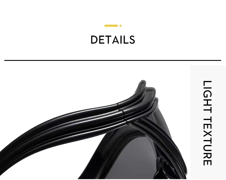 New Fashion Personality Wave Sunglasses Retro Sunglasses Trend Sunglasses