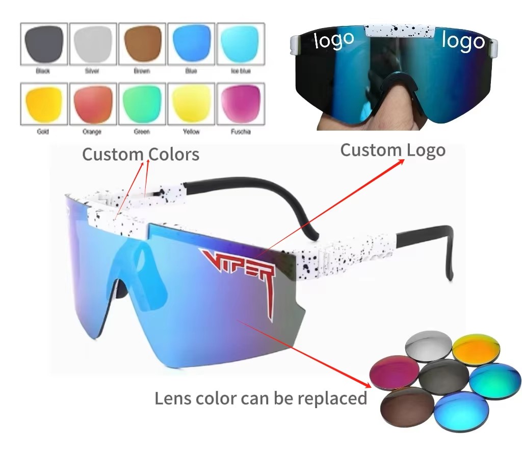 Sunglasses 2024 Cost-effective Cycling Sunglasses Outdoor Bicycle Brand Driving Running Uv400 Windproof Pc Sport Sunglasses