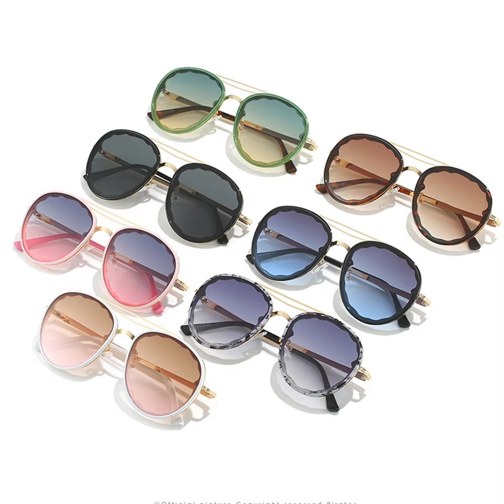 New Summer Fashion Uv400 Sunglasses For Ladies Gold Round Frame Pc Eyewear Rectangle Optical Acetate Reading Glasses