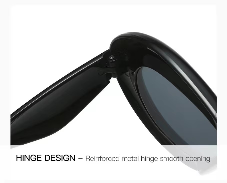 Oversized Thick Shades Inflated Frame Oval Y2k Sunglasses Futuristic Eyewear Aesthetic Sun Glasses For Women Men