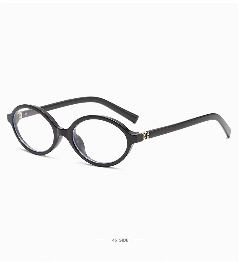 Man Women Oval Fashion Glasses Ines Styl