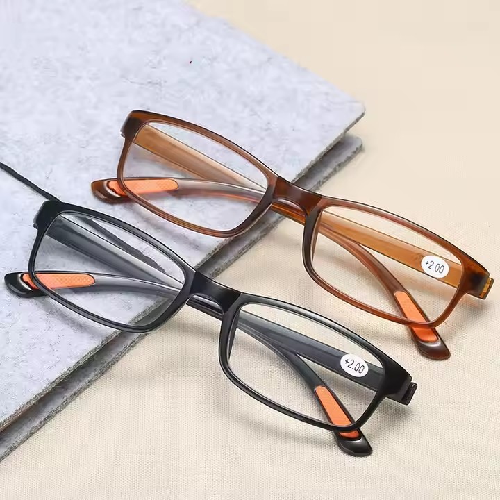 Manufacturer Supply Tr90 Super Light Hd Resin Elderly Magnifying Reading Glasses Magnifier Men Women Reader Glasses Frames