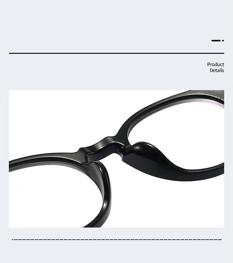 New Anti-blue Reading Glasses For Men And Women Retro Round Frame For The Elderly Anti-fatigue Ultra-light Reading Glasses Frame