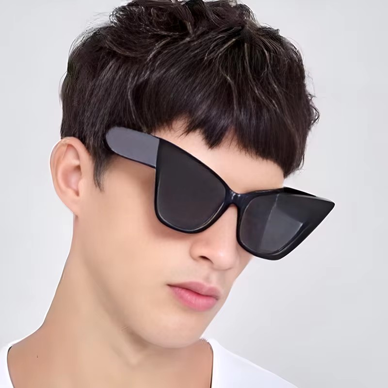 New Cat-eye Sunglasses, European And American Sweet Cool Style Sunglasses, Niche Punk Decorative Sunglasses