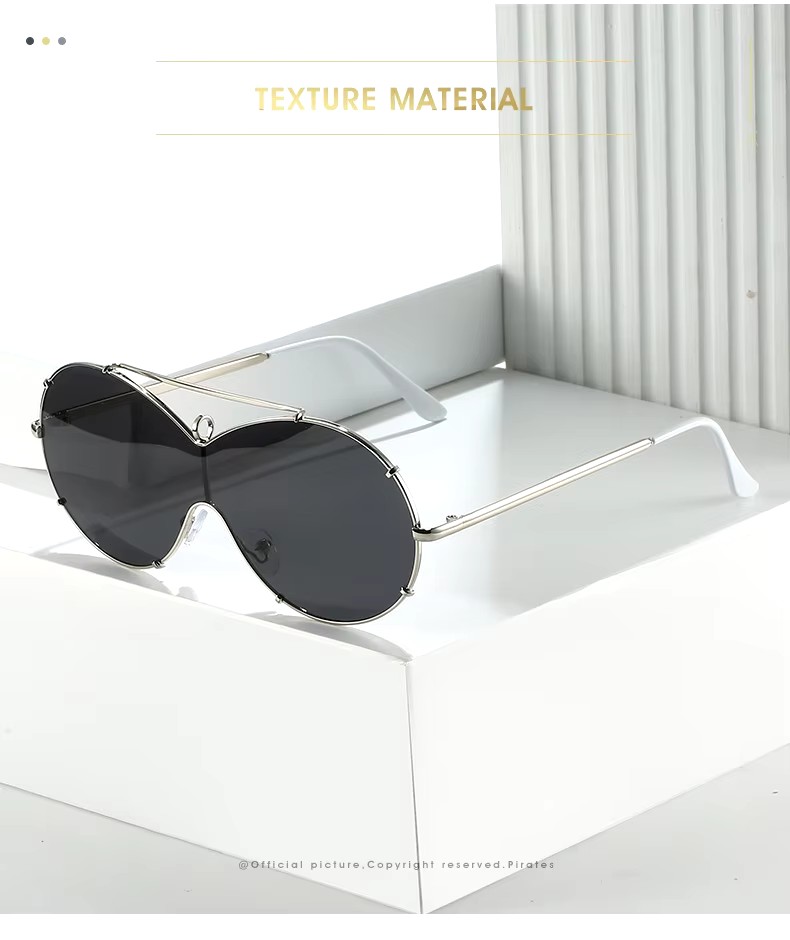 New Design New Fashion One-piece Sunglasses