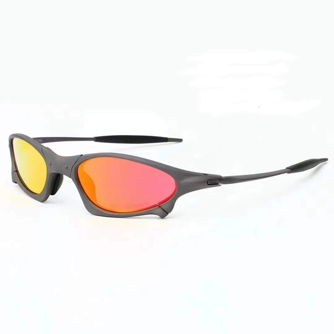 New Glasses Frame Men Sunglasses Metal Full Frame Vintage Round Frame Outdoor Sports Glasses