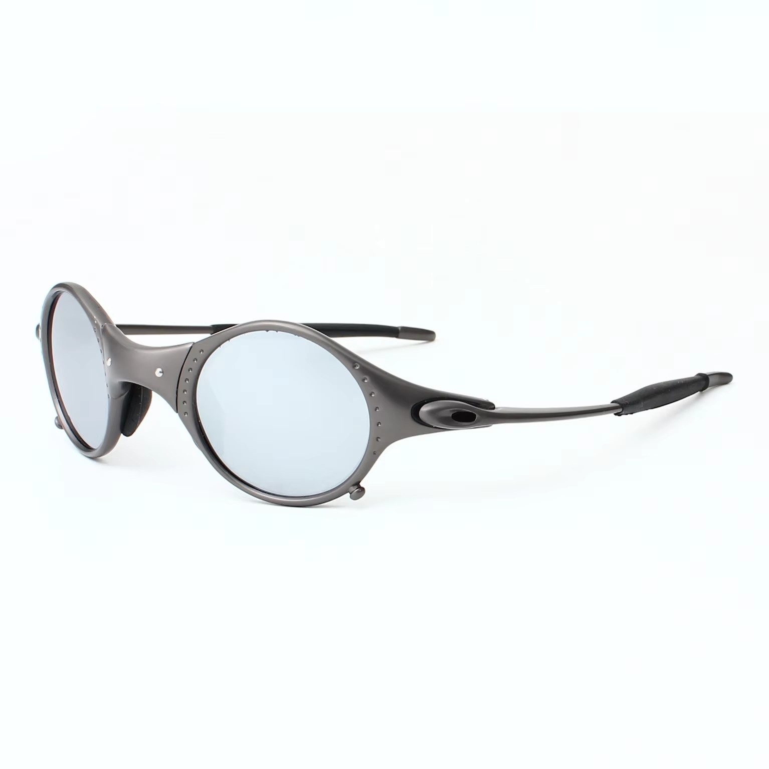 New Glasses Frame Men Sunglasses Zinc Alloy Full Frame Vintage Round Frame Outdoor Sports Glasses