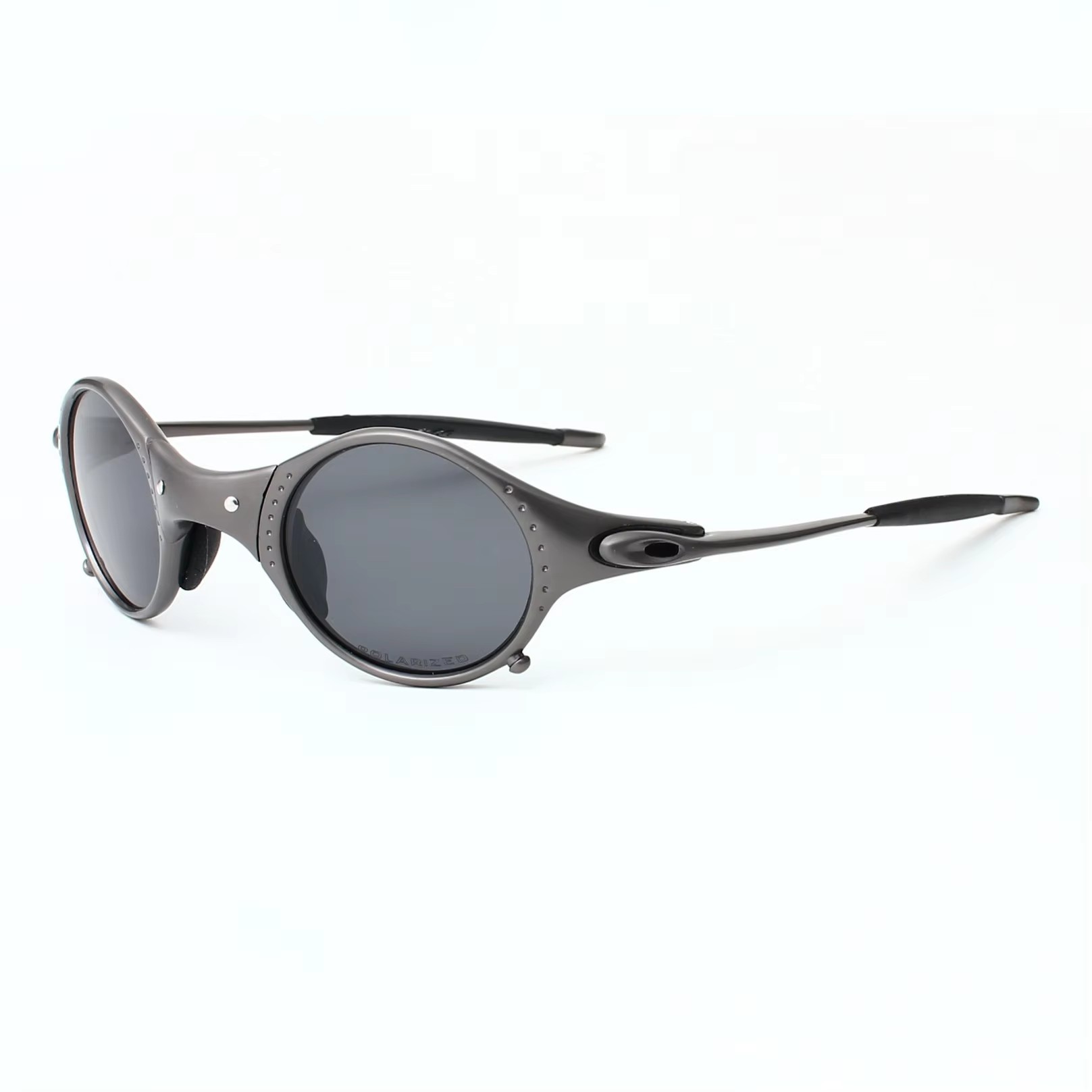 New Glasses Frame Men Sunglasses Zinc Alloy Full Frame Vintage Round Frame Outdoor Sports Glasses