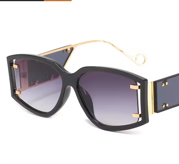 New Square Sunglasses Women Wide Glasses Legs Men Travel Shades Male Female Uv400 Retro Brand Designer