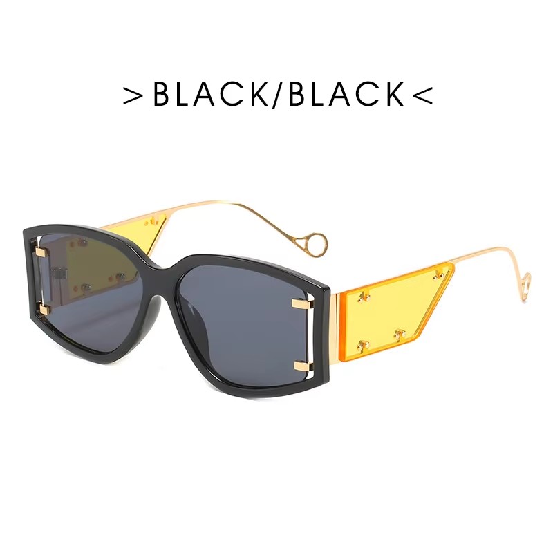 New Square Sunglasses Women Wide Glasses Legs Men Travel Shades Male Female Uv400 Retro Brand Designer