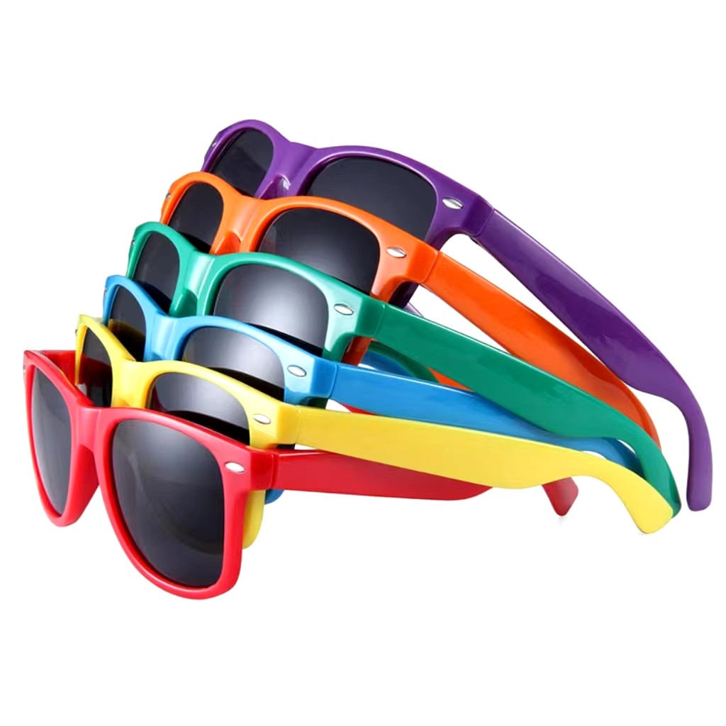 Wholesale bulk promotional Children pc frame pc lens customer custom print logo shades sun glasses custom sunglasses logo