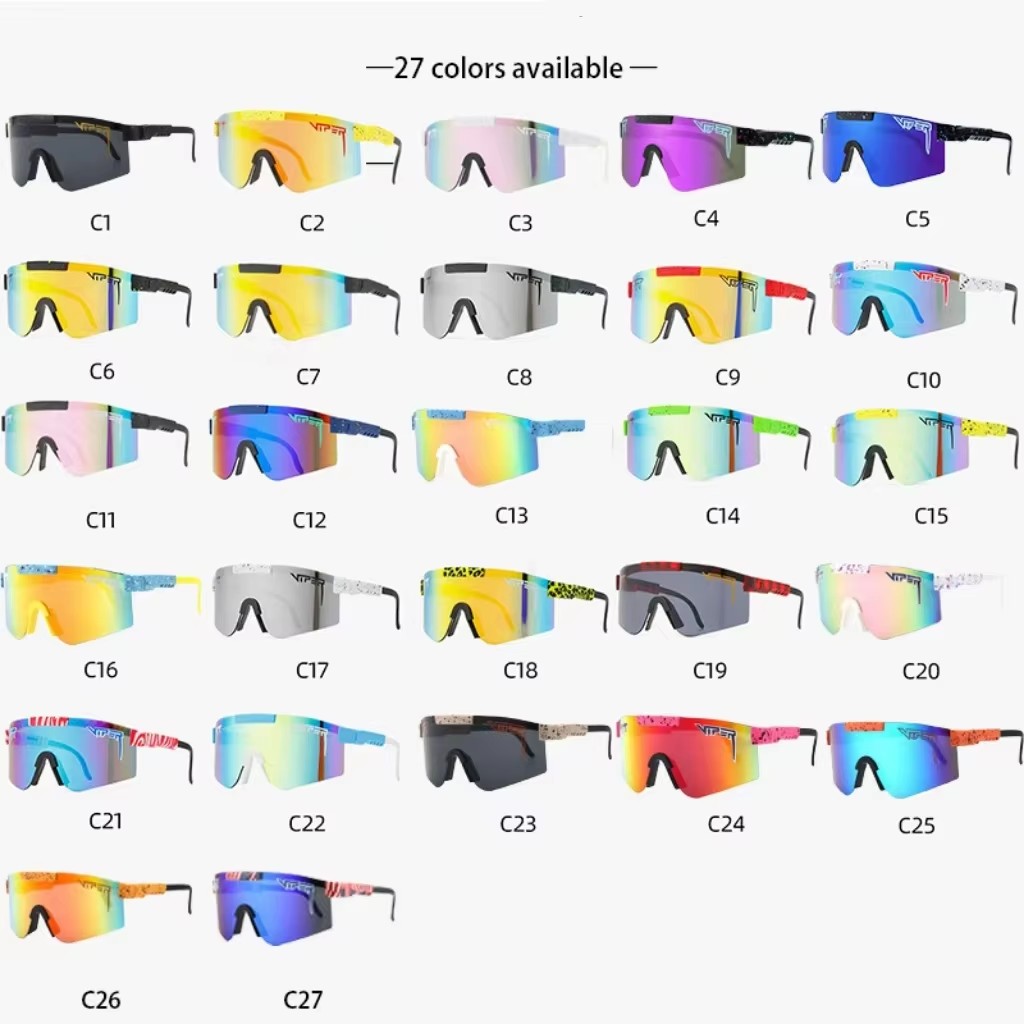 Sunglasses 2024 Cost-effective Cycling Sunglasses Outdoor Bicycle Brand Driving Running Uv400 Windproof Pc Sport Sunglasses