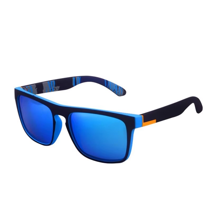 Sunglasses Custom Logo Round Frame Polarizer Purple Anti-fog Sunglasses Sports Glasses